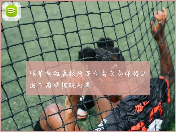 绿军向雄鹿报价字母哥交易即将达成下周将揭晓结果